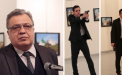 Momentul in care ambasadorul rus in Turcia e impuscat mortal de un politist in Ankara. Putin a discutat la telefon cu Erdogan - VIDEO