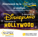 (P) StarNet iti deschide usile la studiourile de la Hollywood si la Disneyland Paris!