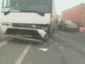 CARNAGIU PE TRASEUL CHISINAU-LEUSENI! Doua accidente grave produse din cauza cetii!