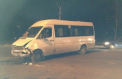 Inca un microbuz implicat in accident! O femeie a ajuns la spital