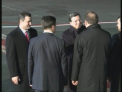 Jose Manuel Barroso a gustat din vinul moldovenesc pe aeroport! Mai multe strazi  din capitala, inchise