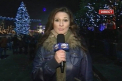 S-au aprins luminitele pe Pomul de Craciun! Atmosfera absolut feerica din Piata Marii Adunari Nationale