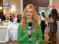 Atmosfera de exceptie la petrecerea Acasa! Natalia Cheptene, intampinata cu flori si cu un tort imens