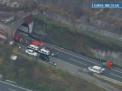 25 de masini au fost prinse sub un tunel prabusit in Japonia. Sapte persoane sunt disparute