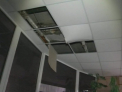 Inundatie la Spitalul Oncologic! Angajatii, nevoiti sa evacueze cu galetile apa scursa din acoperis