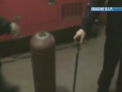 A adus o butelie de gaz la penitenciar si a fugit! Ce au descoperit in ea angajatii. VIDEO