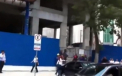 Initial, s-au speriat cand au vazut-o ca distruge o masina. Cand au aflat de ce, au aplaudat-o