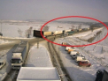 Zeci de TIR-uri, blocate la vama Leuseni. Soferii, nemultumiti