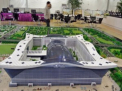 Nou record made in China: cea mai mare cladire din lume si plaja cu soare 24 de ore din 24