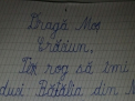 Tu ai inteles ceva? O scrisoare a unui copil de 7 ani din Romania catre Mos Craciun - FOTO