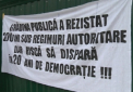 Nu vor pizzerie in parc! Reprezentantii societatii civile au protestat in centrul capitalei. VIDEO