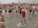 Au facut baie in Marea Nordica. Belgienii au marcat intrarea in anul nou