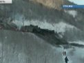 Accident feroviar in Rusia. Doi oameni au murit dupa ce garnitura in care se aflau a deraiat