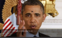 FOTO. Moment bizar. O musca s-a asezat pe fruntea lui Obama  
