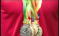 Premiati acasa: Sportivii care au revenit cu medalii de la Festivalul Olimpic European de tineret au fost premiati - VIDEO