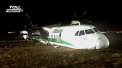 Trei persoane au fost ranite grav la Roma, dupa ce un avion Carpatair a ratat aterizarea