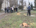 Protest in parcul "La Izvor". Ce i-a nemultumit pe locatarii din zona