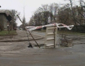 Se intampla in Chisinau! O autospeciala a Regiei Autosalubritate a ajuns sub asfalt