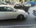 Soferul care a batut un politist si a trecut cu masina peste piciorul acestuia, condamnat la inchisoare