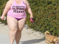 Are 130 de kilograme, dar este convinsa ca lumea o invidiaza! Ce vedeta si-a distrus imaginea din cauza obezitatii - FOTO