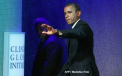 Jurnalistii, nemultumiti ca li s-a refuzat accesul la Barack Obama, care a jucat golf cu Tiger Woods