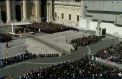 Papa Benedict isi ia adio de la credinciosi. 50.000 de oameni, in Piata Sfantul Petru de la Vatican