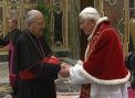 Zi istorica in lumea catolica. Papa Benedict al XVI-lea le-a spus adio si cardinalilor