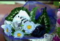 Buchete de flori, torturi si bomboane confectionate din HAINE! O tanara din Chisinau a facut din hobby o afacere