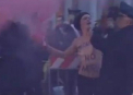 Doua activiste Femen au protestat in sanii goi la Vatican, in prima zi a Conclavului
