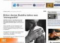 I-au vazut tatuajul si l-au arestat pe loc. Ce isi desenase barbatul pe brat