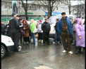 Protest la Buiucani! Comerciantii au blocat strada, nemultumiti ca le-a fost confiscata marfa