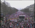 Proteste violente la Paris. Zeci de mii de oameni au manifestat impotriva casatoriilor homosexuale