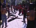 Ritual sangeros in Filipine. Mai multi catolici au iesit pe strazi, mutilandu-se