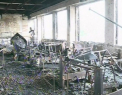 Incendiu devastator la Criuleni! Un atelier care producea haine pentru branduri italiene a ars in intregime