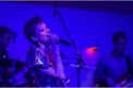 A dat-o din nou in bara? Natalia Barbu, la concert intr-o rochie cu solzi si... tenisi - FOTO
