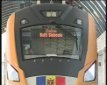 Tren european cu un singur pasager. Barbatul a facut haz de situatie