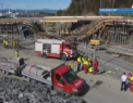 Un mort si 5 raniti in Norvegia dupa ce un pod aflat in constructie s-a prabusit