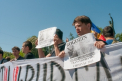 Rusii condamna protestul unionistilor. Cum a reflectat canalul "Rossia" evenimentele din 9 mai