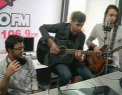 Veriga isi promoveaza concertul de lansare din 16 mai. Tinerii au cantat live in studioul Pro FM