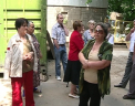 Protest la Botanica! Zeci de oameni au blocat drumul: "Camioanele ne pun viata in pericol"