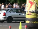 Pneuri arse, motoare zgomotoase si multa adrenalina! Cum a inceput campionatul de autoslalom