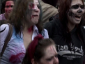 Scene de groaza in Cehia! Sute de zombie au iesit pe strada