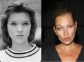 Kate Moss, declinul unei frumuseti. Cum s-a transformat modelul intr-o femeie stearsa - FOTO