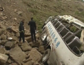 Calatorie fatala in China, pentru un grup de turisti. Un autobuz s-a prabusit intr-o prapastie