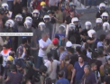 Protestatarii turci nu cedeaza. Fortele de ordin din Turcia au folosit iarasi tunuri de apa
