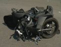 Grav accident in capitala! Un motociclist a fost spulberat de o masina. VIDEO