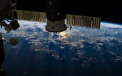 Nori de furtuna deasupra Oceanului Atlantic. O fotografie deosebita, realizata din spatiul cosmic
