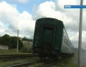 Un tren pe ruta Balti-Mateuti, cu 90 de pasageri la bord, a luat foc din mers
