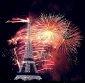 Spectacol de ziua nationala a Frantei. Mii de oameni s-au adunat sa vada showul celor 25 de mii de artificii