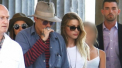 Johnny Depp isi arata sentimentele fata de noua iubita in public FOTO